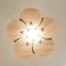Lotus teinté Chêne | Ventilateur de plafond